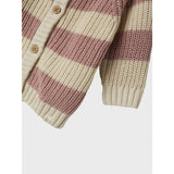 Lil'Atelier Turtledove Misty Rose Nbfemlen Stickad Card Stripe Lil