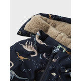 Name It Dark Sapphire Nmmsnow05 Jacket Aop 1fo