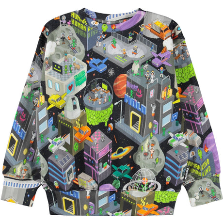 Molo Pixel Space Mattis Sweatshirt