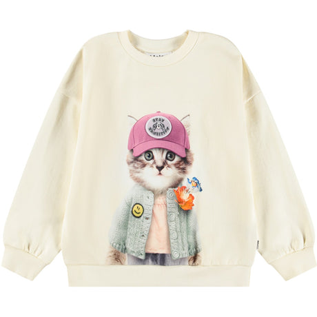 Molo Kitty Miauu Maxi Sweatshirt
