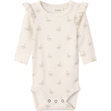 Lil'Atelier Pastel Parchment Swan Nbfgavo Eko Ls Slim Body Lil Noos