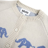 Molo Blue Elephants Bobi Cardigans