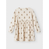 Lil'Atelier Pastel Parchment Nmflavo Emi Ls Klänning Lil
