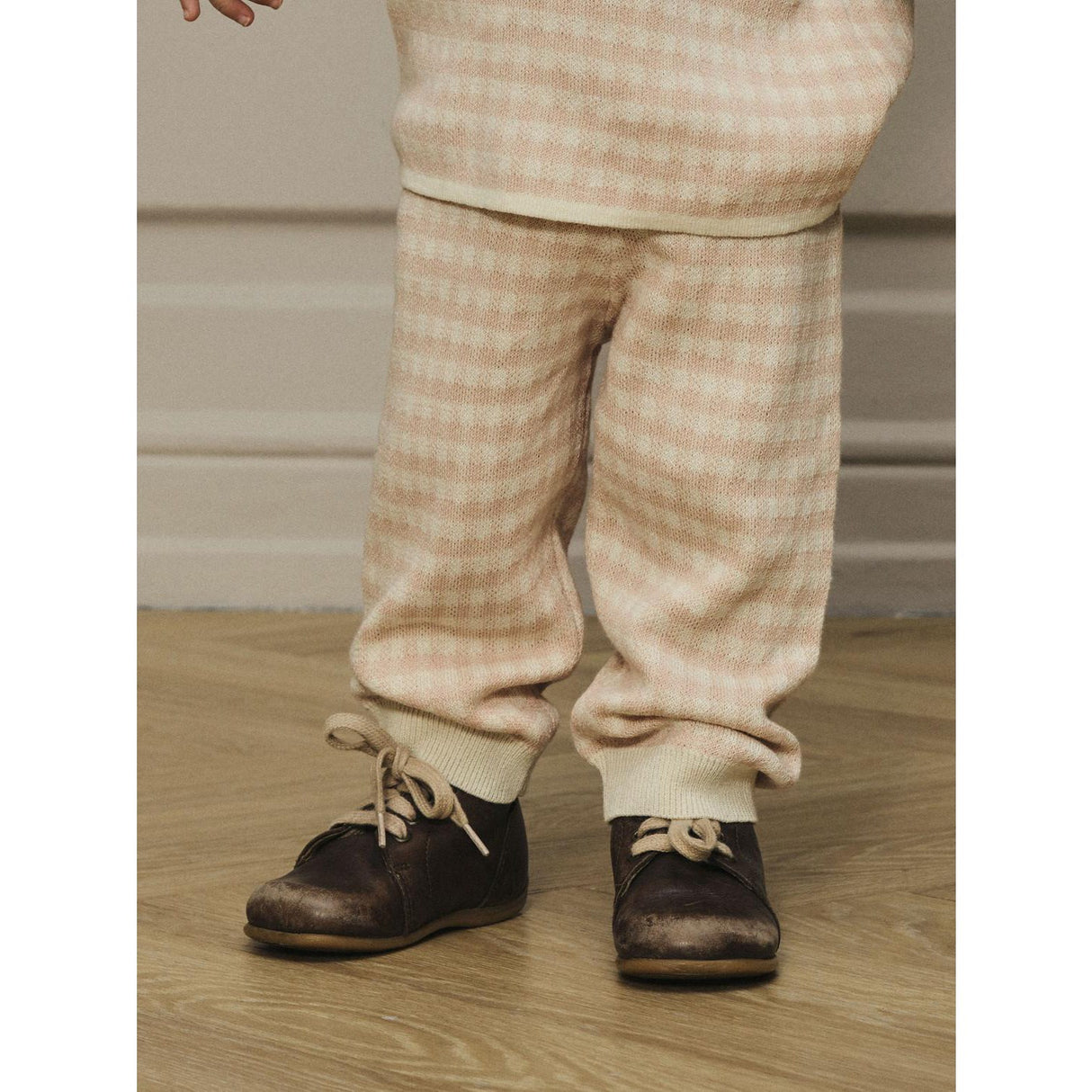 Lil'Atelier Cameo Rose Nbfnadie Stickad Pant Lil