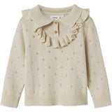 Lil'Atelier Turtledove Nmfnakita Ls Loose Stickad Lil