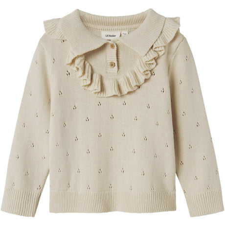 Lil'Atelier Turtledove Nmfnakita Ls Loose Stickad Lil