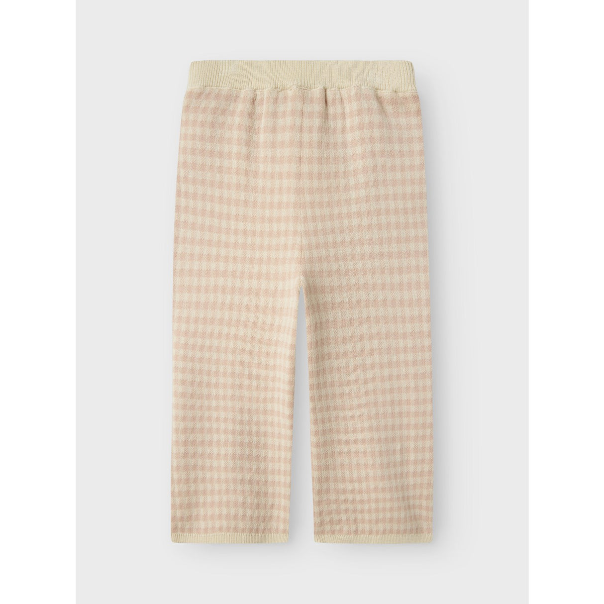 Lil'Atelier Cameo Rose Nmfnadie Wide Stickad Pant Lil