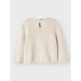 Lil'Atelier Pastel Parchment Nmngable Ls Loose Stickad Lil