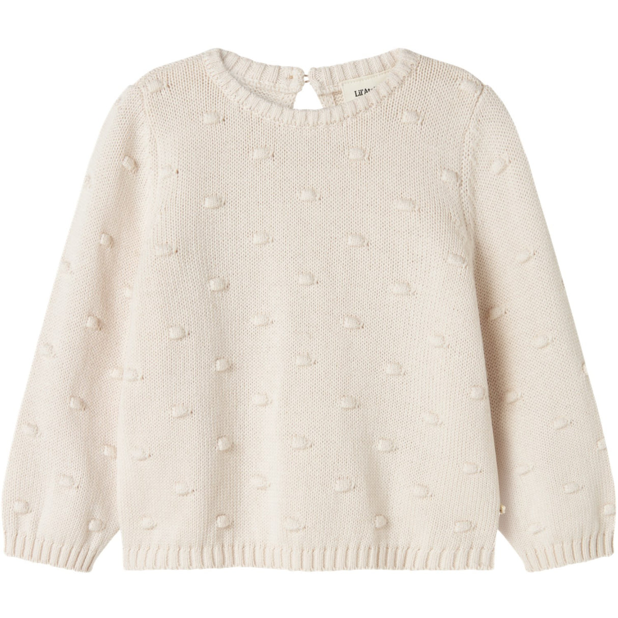 Lil'Atelier Pastel Parchment Nmngable Ls Loose Stickad Lil