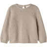 Lil'Atelier Oxford Tan Nmngable Ls Loose Stickad Lil