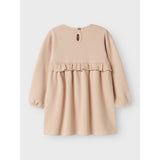 Lil'Atelier Cameo Rose Nmfnoella Ls Klänning Lil