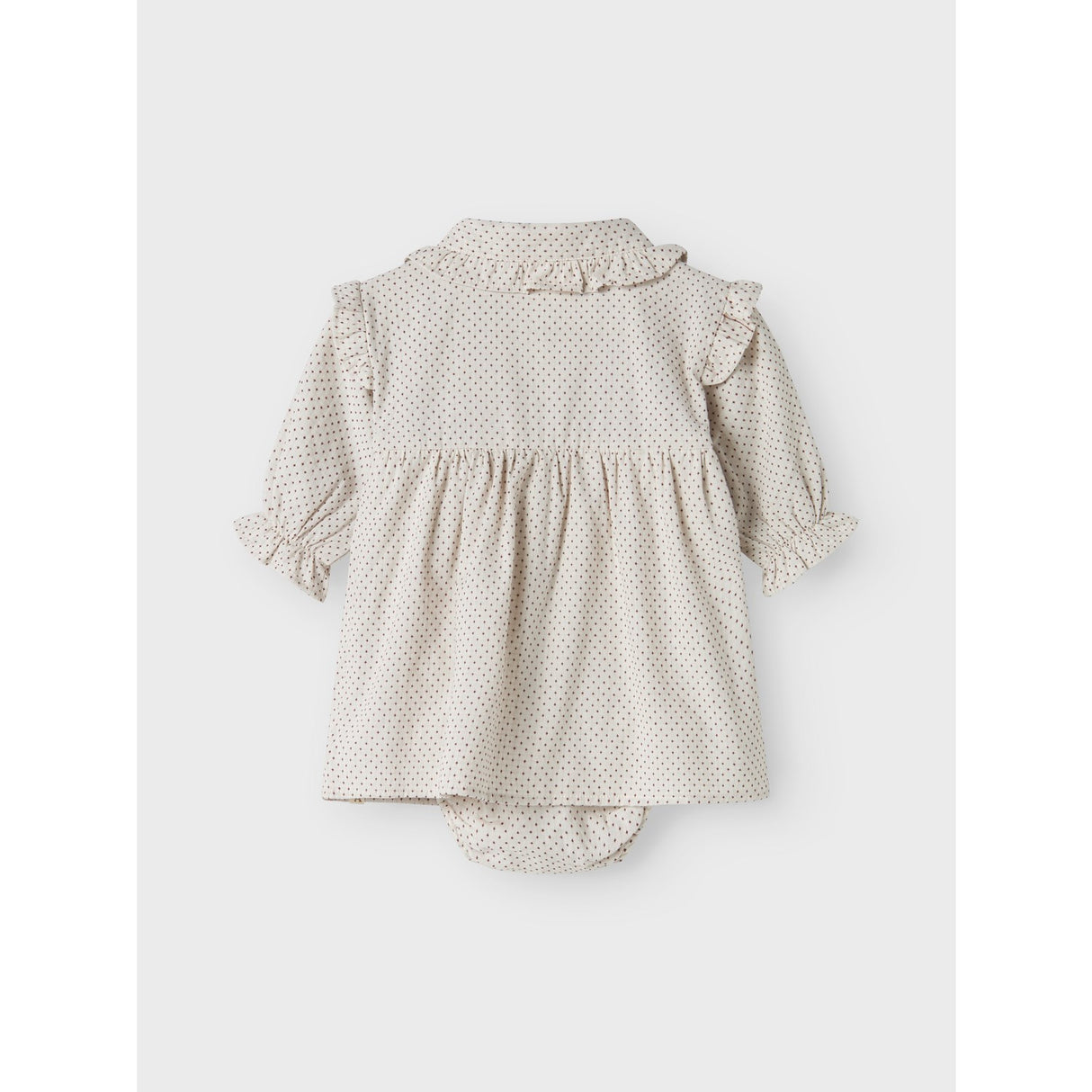 Lil'Atelier Pastel Parchment Nbfolena Ls Loose Body Klänning Lil