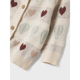 Lil'Atelier Pastel Parchment Nbflamai Kny Ls Stickad Card Lil