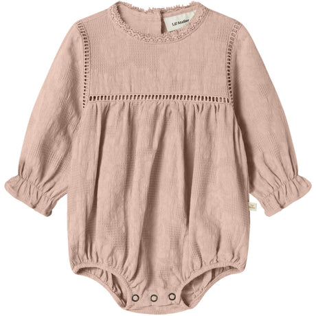 Lil'Atelier Cameo Rose Nbfofira Ls Loose Skjorta Body Lil