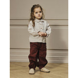 Lil'Atelier Pastel Parchment Nmfolena Ls Loose Skjorta Lil