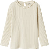 Lil'Atelier Turtledove Nmfosanne Ls Slim Topp Lil