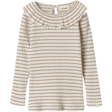 Lil'Atelier Cameo Rose Nmfosophia Ls Slim Topp Lil