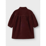 Lil'Atelier Hot Chocolate Nmfobert Loose Ls Cord Klänning 4122-Hg Lil