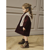 Lil'Atelier Hot Chocolate Nmfobert Loose Ls Cord Klänning 4122-Hg Lil