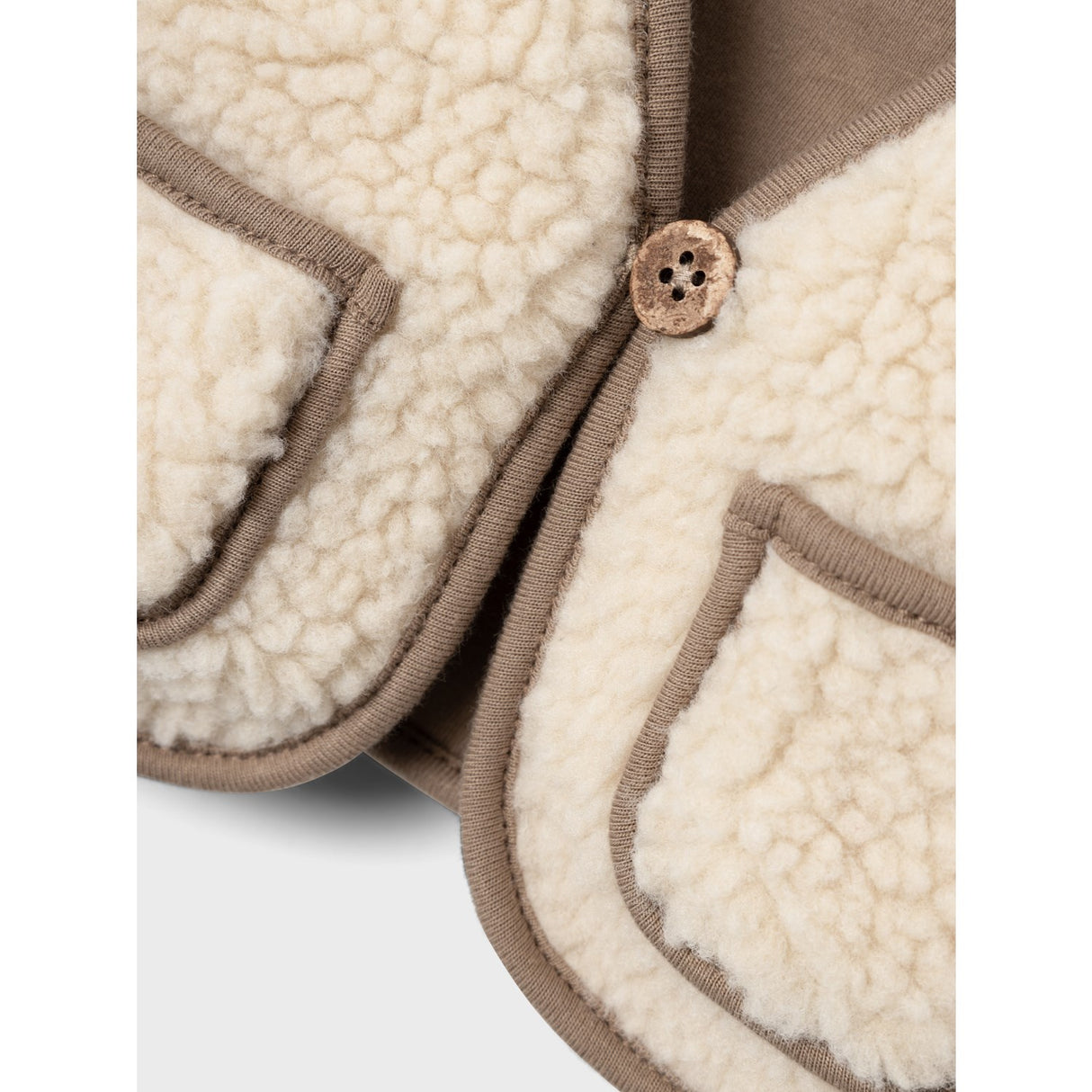 Lil'Atelier Turtledove Nbmjono Rlx Sherpa Väst Lil