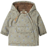 Lil'Atelier Overland Trek Animals Nbmlasnow05 Jkt Aop Fo Lil