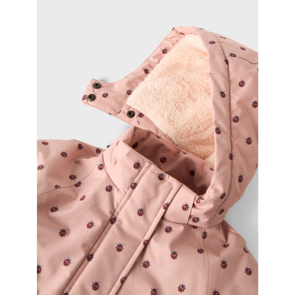 Lil'Atelier Misty Rose Nmflasnow05 Jkt Aop Fo Lil