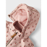 Lil'Atelier Misty Rose Cherry Nmflasnow10 Flygdräkt Aop Fo Lil