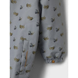 Lil'Atelier Ultimate Grey Airplanes Nmmlasnow10 Flygdräkt Aop Fo Lil