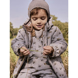 Lil'Atelier Ultimate Grey Airplanes Nmmlasnow10 Jkt Fo Aop1 Lil