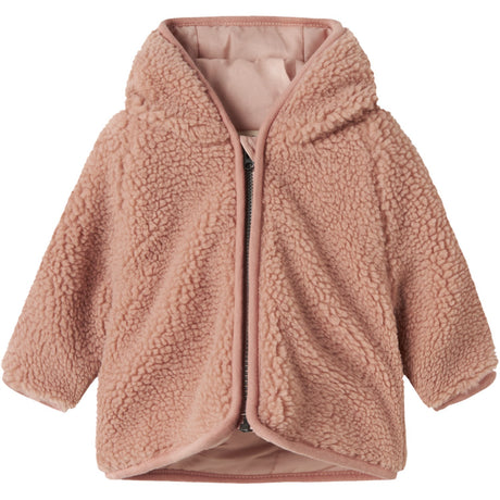 Lil'Atelier Misty Rose Nbnnalo Sherpa Jkt Solid Lil
