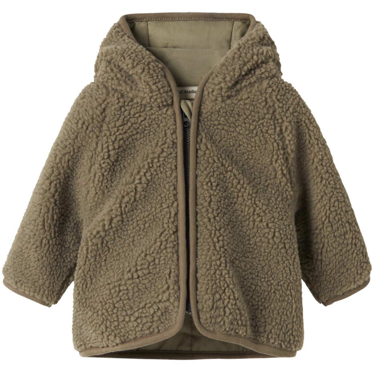 Lil'Atelier Overland Trek Nbnnalo Sherpa Jkt Solid Lil