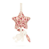 Jellycat Blossom Cream Bunny 'Berry' Musical Pull