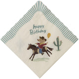 Maileg Napkin, Happy Birthday - Cowboy