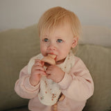 Mushie Blush Silikon Fresh Food Feeder 2-pack