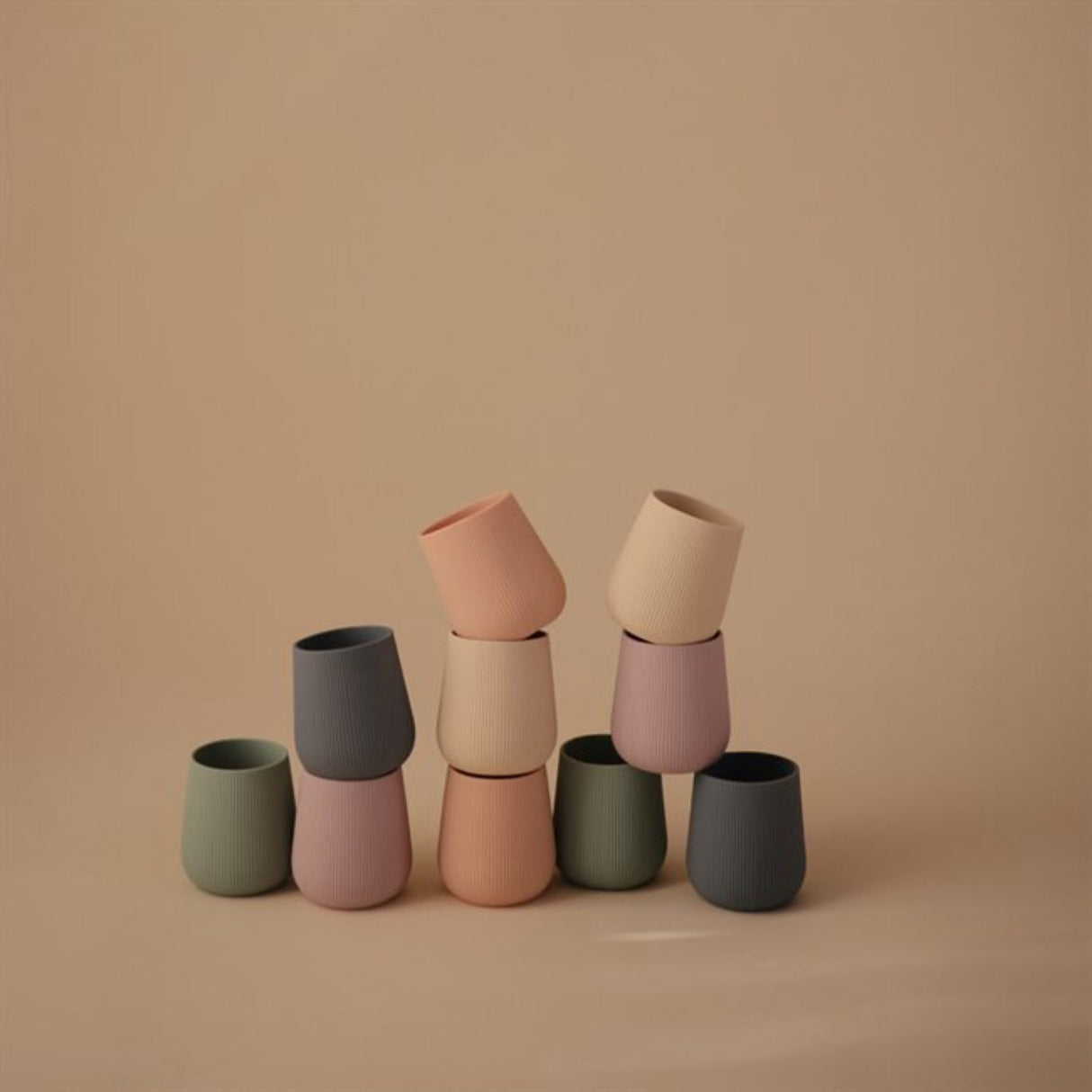 Mushie Blush ​Silicone Starter Kopp