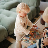 Mushie Multi HEX Connect Building Leksak Sett