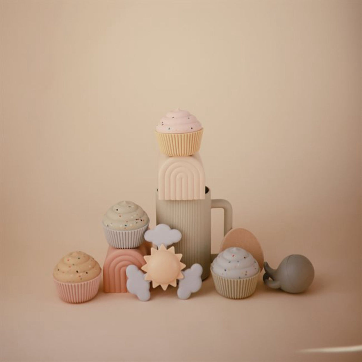 Mushie Sunshine Suction Spinner Leksak