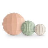 Mushie Blush ​​Nesting Spheres Sensory Leksak
