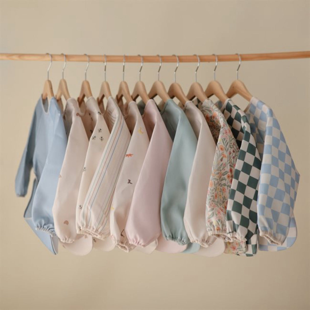 Mushie Bees ​​Long Sleeve Haklapp