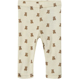 Lil'Atelier Turtledove Melange Nbnnalu Slim Wo/Mo Leggings Lil