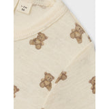 Lil'Atelier Turtledove Melange Nbnnalu Wo/Mo Ls Slim Dräkt Lil