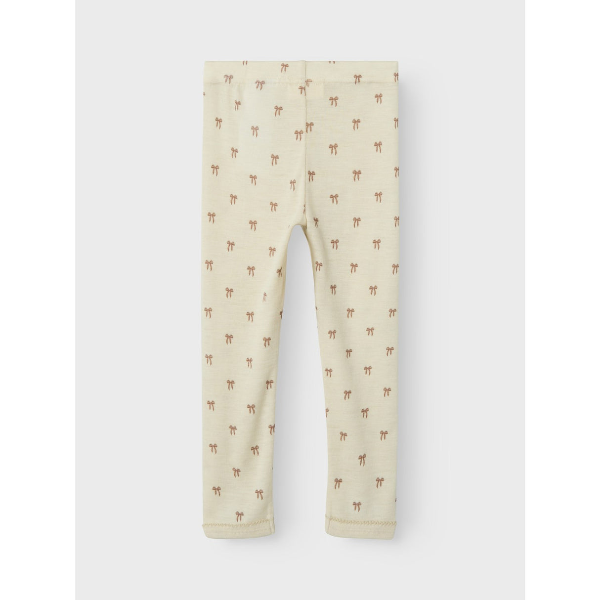 Lil'Atelier Turtledove Melange Nmfnalu Wo/Mo Slim Leggings Lil
