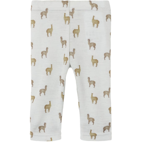 Lil'Atelier Gray Dawn Lama Nbmnoel Nor Ull Slim Leggings Lil