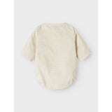 Lil'Atelier Turtledove Nbmotto Ls Loose Skjorta Body Lil