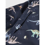 Name It Dark Sapphire Dino Earth Nmmsnow10 Dräkt Aop Fo Noos