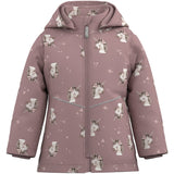 Name It Woodrose Unicorn Nmfmaxi Pa Jacka Aop Noos