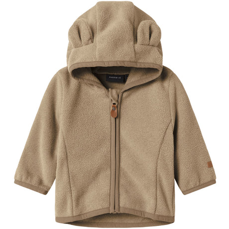 Name It Timber Wolf Nbnmeeko Fleece Jacka Melange