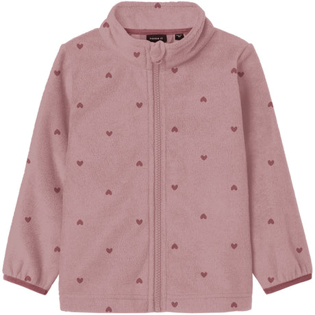 Name It Woodrose Nmnspektra Fleece Jacka Aop Fo