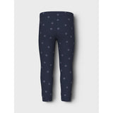Name It Navy Blazer Blue Ice Nmfvivian Glitter Leggings