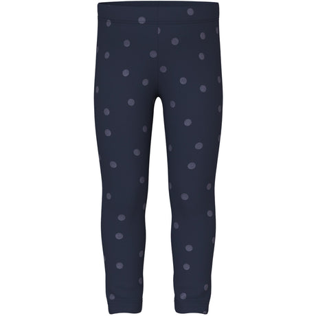 Name It Navy Blazer Blue Ice Nmfvivian Glitter Leggings